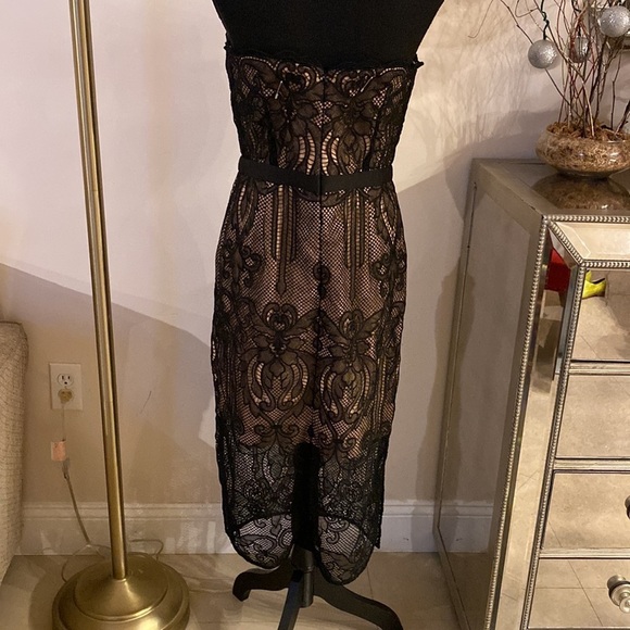 Aijek gorgeous strapless dress size 4 NWOT - Picture 4 of 6